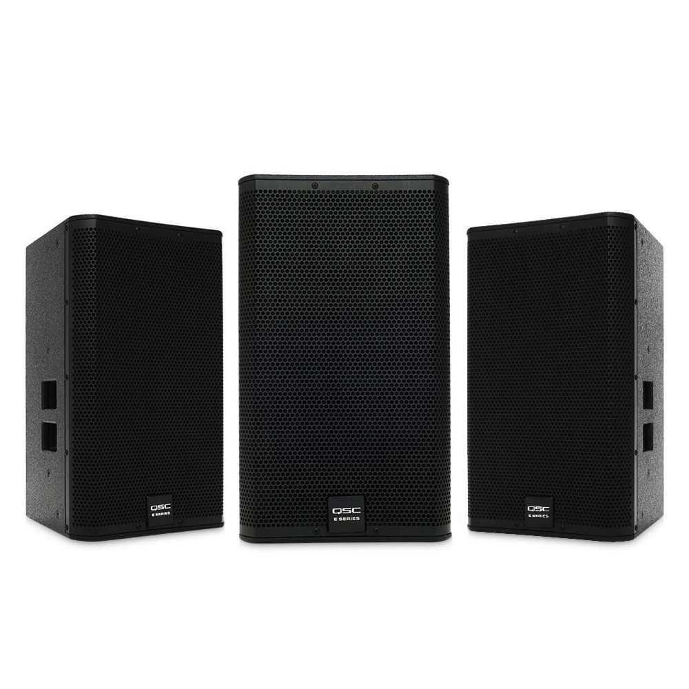 QSC E112 1600W 12 inch Passive Speaker
