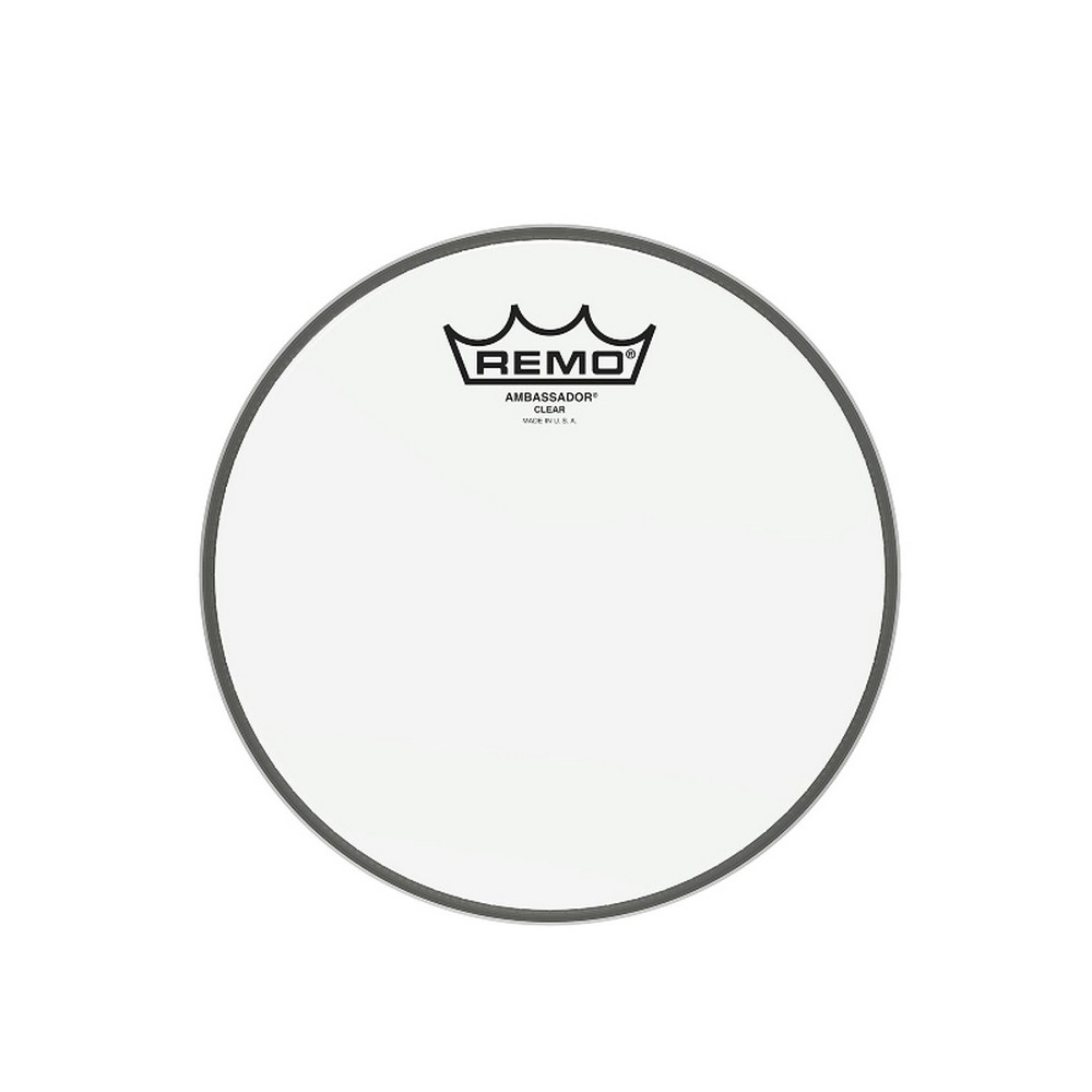 Remo 8 inch Clear Ambassador Drum Heads (BA-0308)
