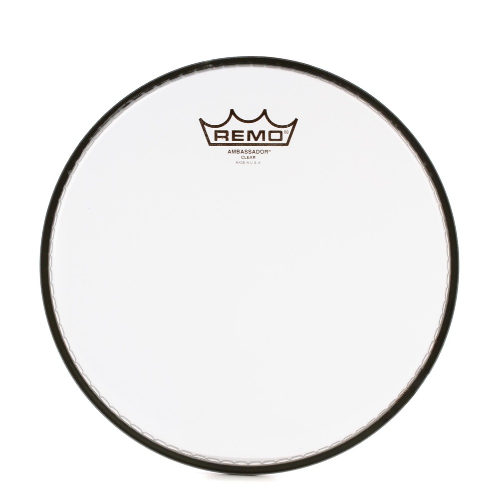 Remo 10 inch Clear Ambassador Drum Heads (BA-0310)