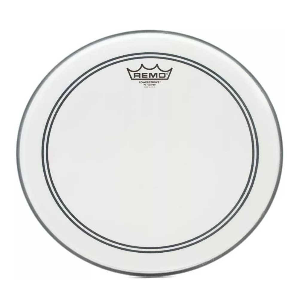 Remo Powerstroke P3 14 inch Coated Drum Head with Clear Dot (P3-0114-C2)