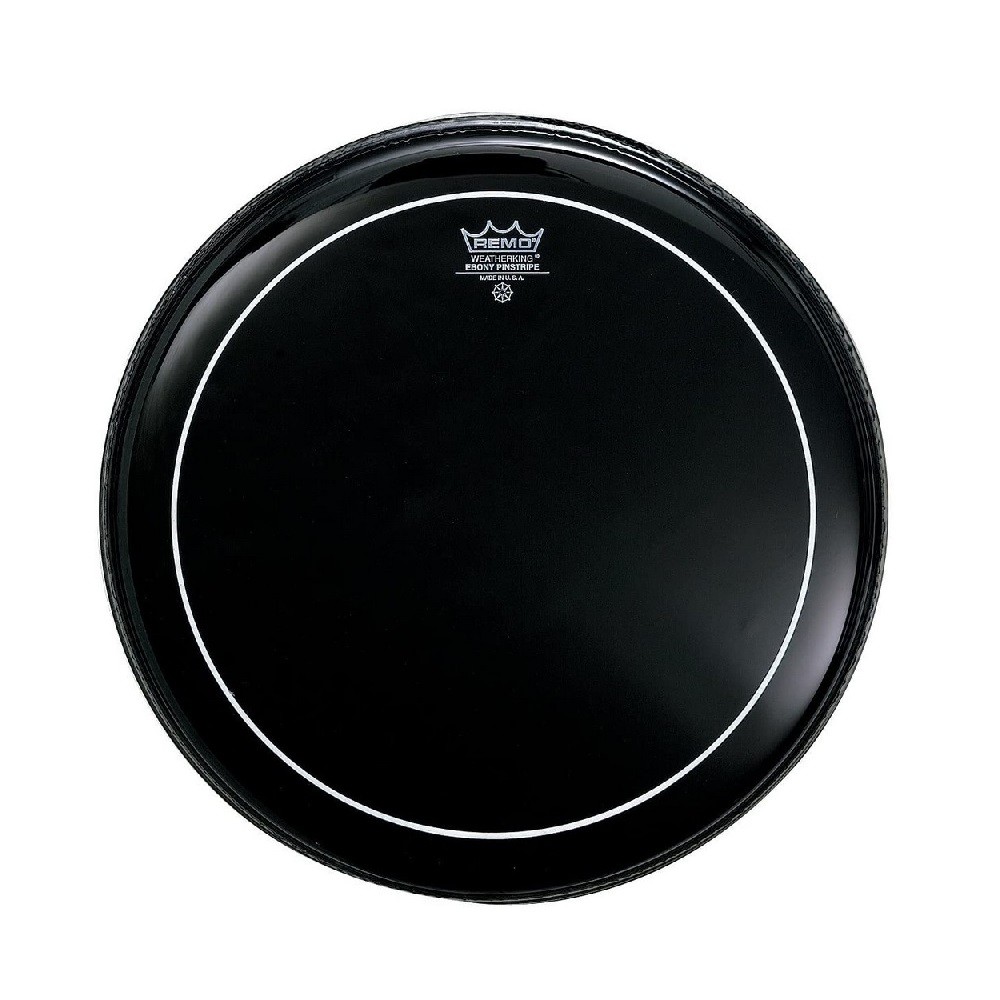 Remo 14 inch Ebony Pinstripe Drum Head (ES0614PS)