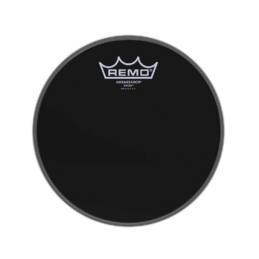 Remo 8 inch Ebony Ambassador Drum Head (ES-0008-00)