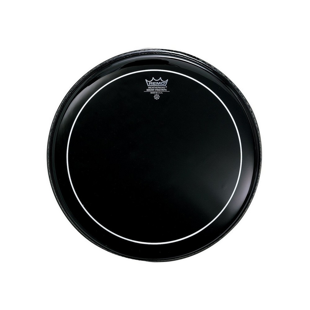 Remo 6 inch Ebony Pinstripe  Batter Drum Head (ES-0606-PS)