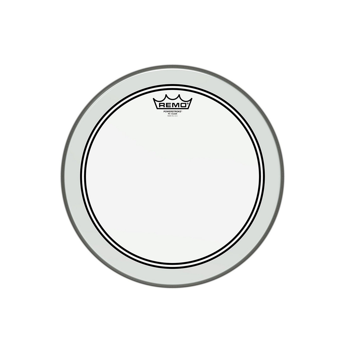 Remo Powerstroke 3 14 inch Clear Drum Head (P3-0314-BP)