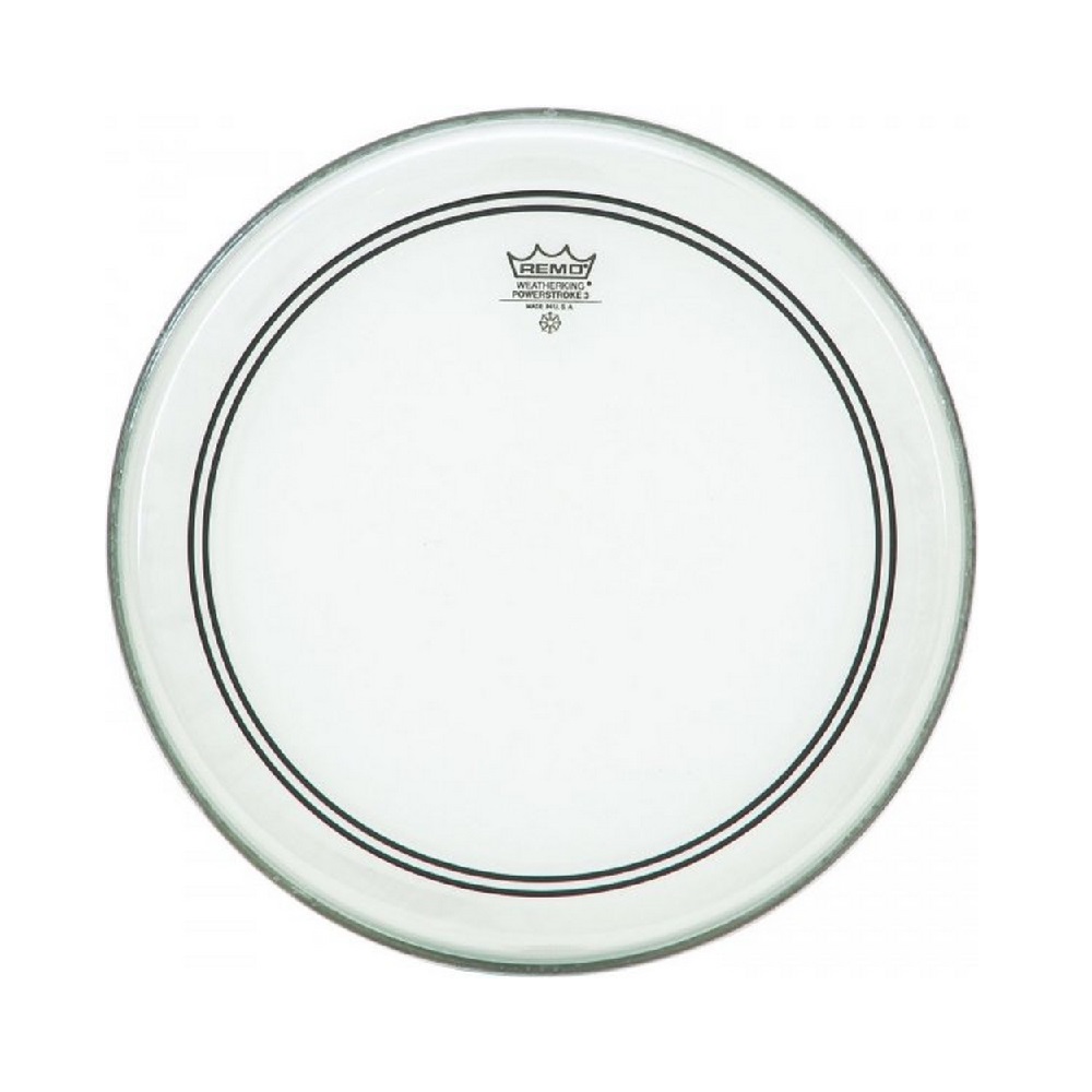 Remo Powerstroke  3 26 inch Clear Drum Head (P3-1326-C2)
