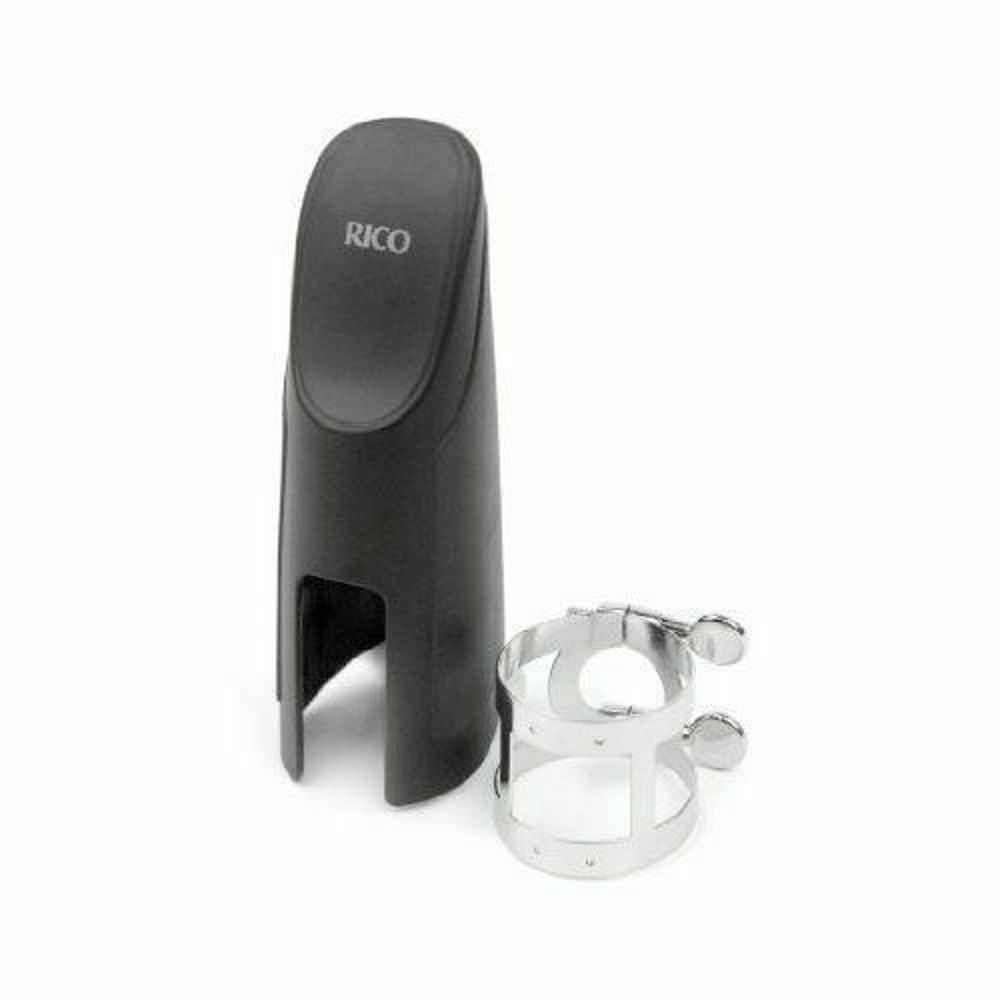 Rico RBS1N Baritone Saxophone Ligature And Cap (Graftonite Mouthpiece)