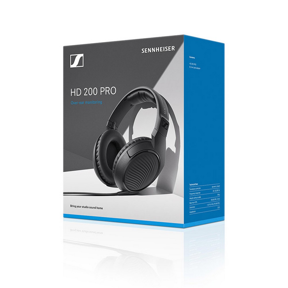 Sennheiser HD 200 Professional Monitoring Headphones