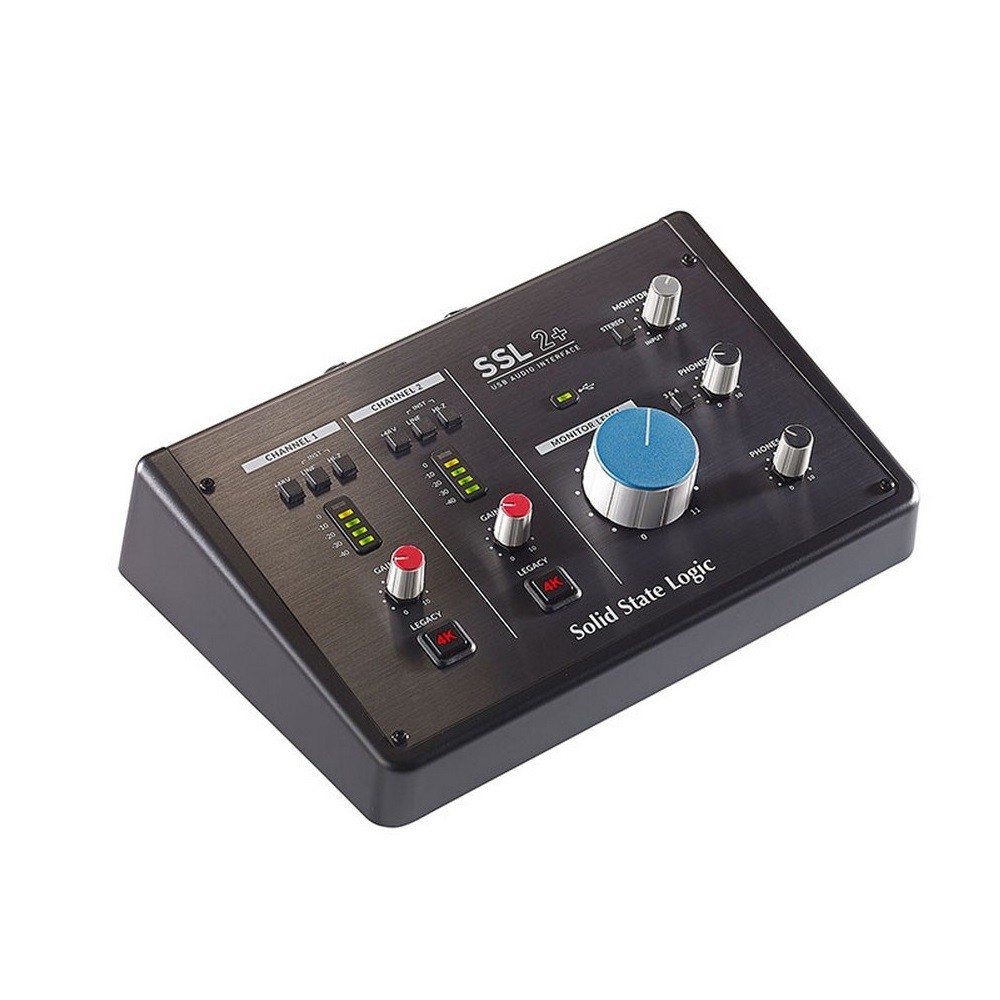 Solid State Logic SSL 2+ Desktop 2x4 USB Audio/MIDI Interface