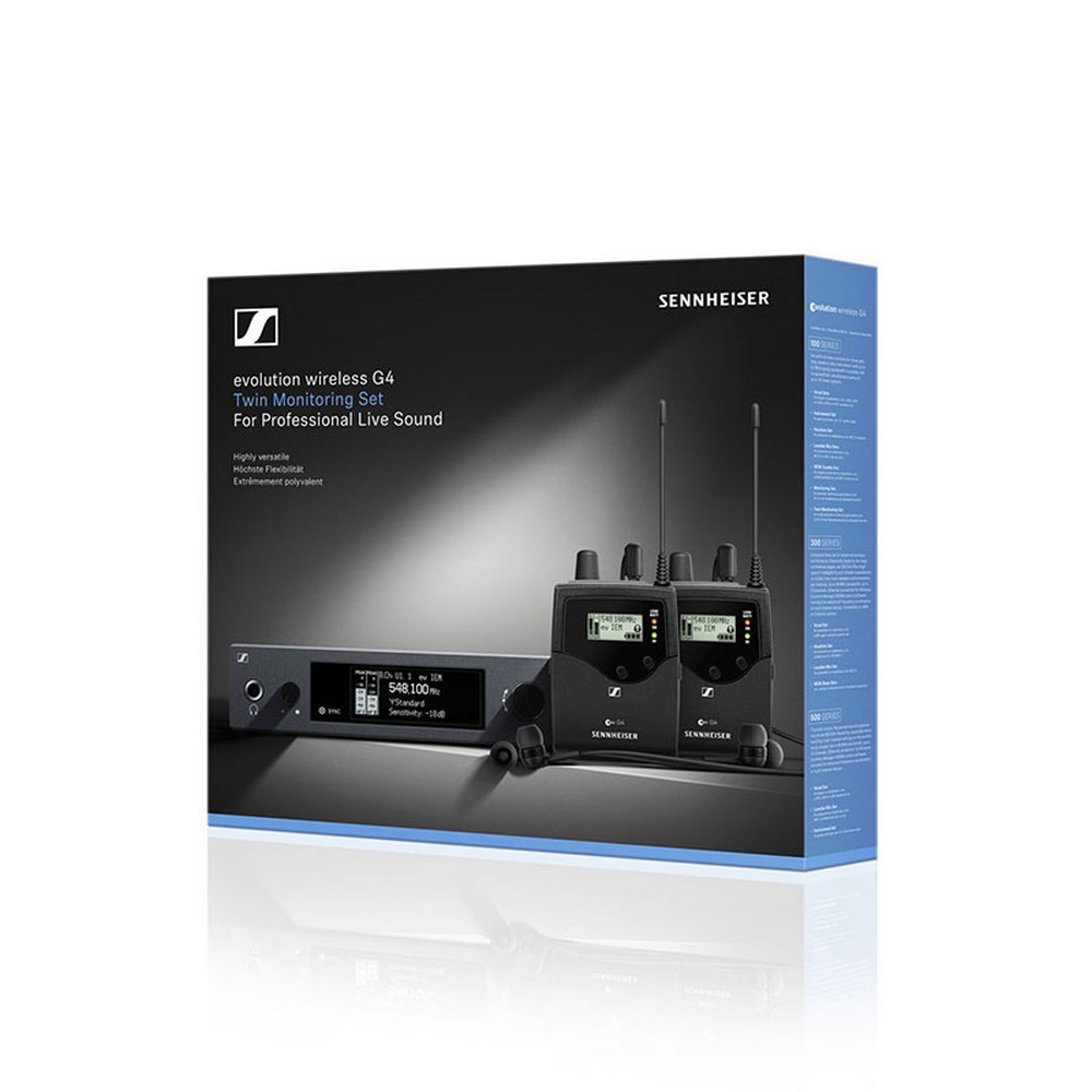 Sennheiser EW IEM G4-TWIN-A1 Wireless In Ear Monitor Set