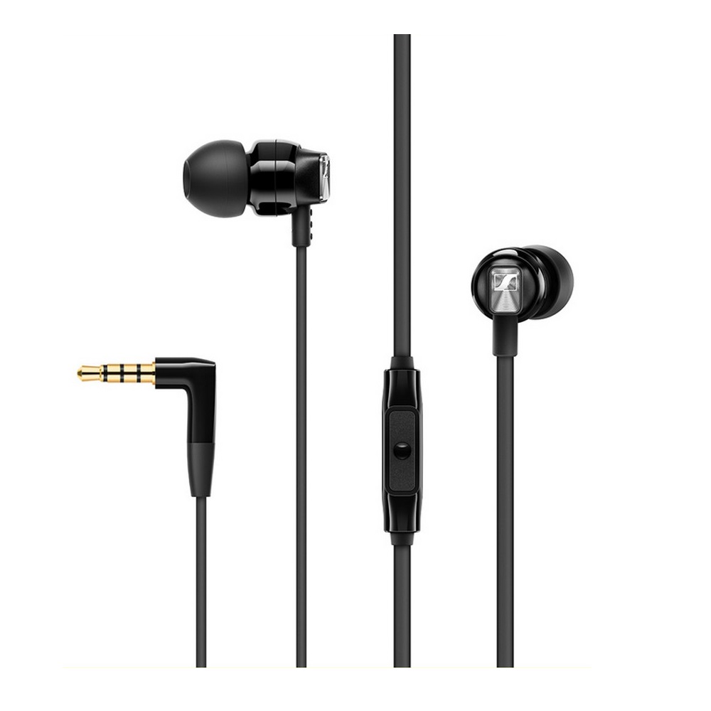 Sennheiser CX 300S In-Ear Headphone with One-Button Smart Remote - Black
