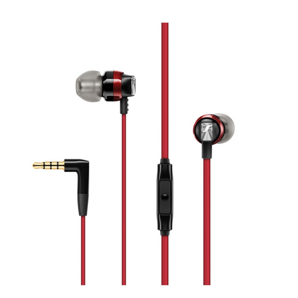 Sennheiser CX 300S In-Ear Headphone with One-Button Smart Remote - Red