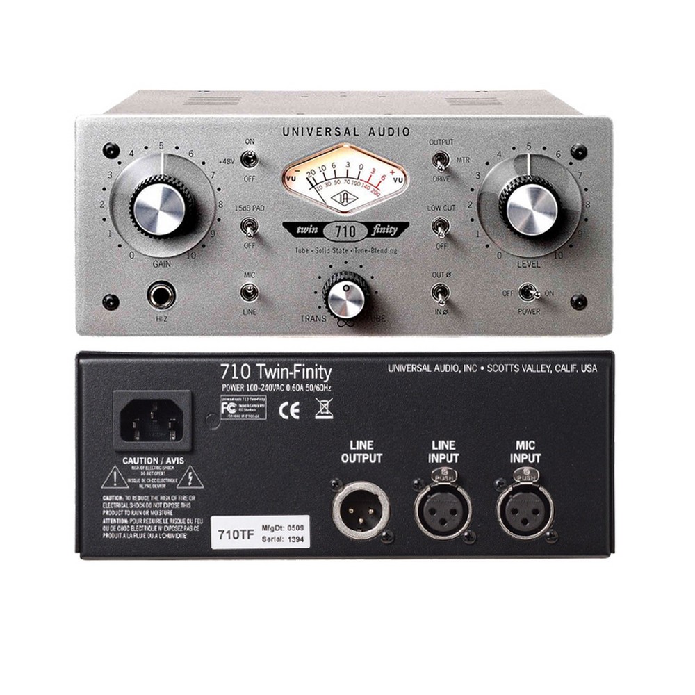 Universal Audio 710 Twin-Finity Microphone Preamp