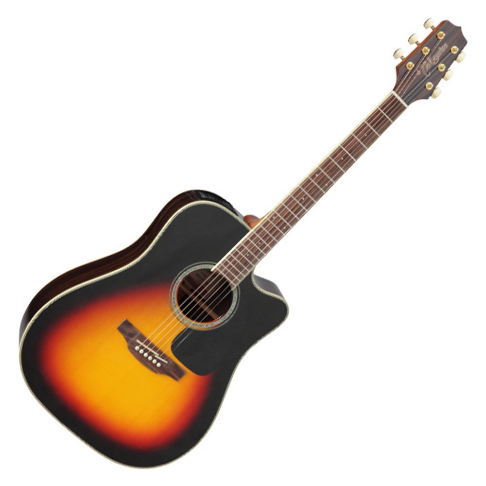 Takamine GD51CE BSB Acoustic/Electric Guitar Gloss Brown Sunburst Dreadnought Cutaway