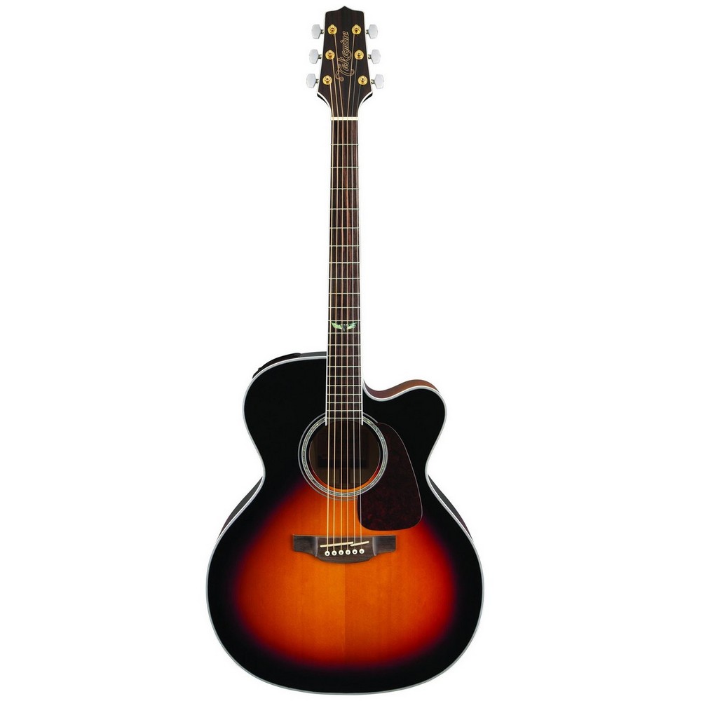 Takamine GJ72CE Jumbo Acoustic-Electric Guitar - (Brown Sunburst)