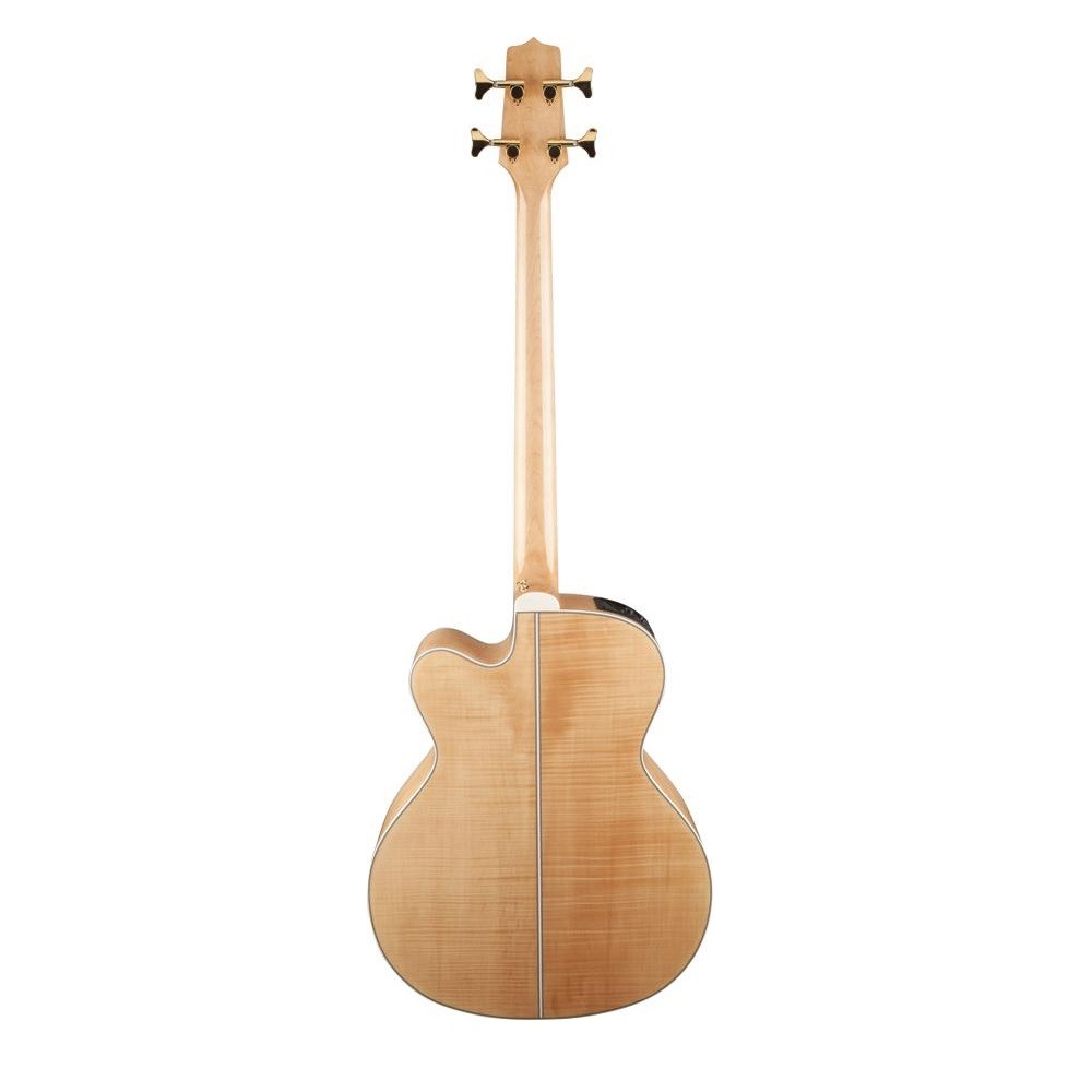 Takamine NAT G Series GB72CE Jumbo Cutaway Acoustic/Electric Bass Natural Gloss w/ Flame Maple Back and Sides