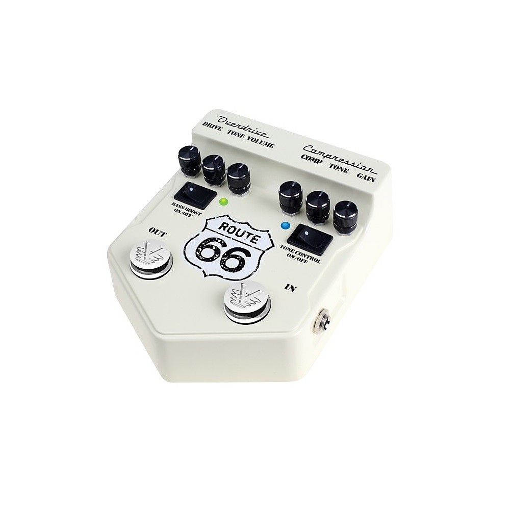 Visual Sound V2 Series V2RT66 Route 66 Overdrive and Compression Guitar Pedal