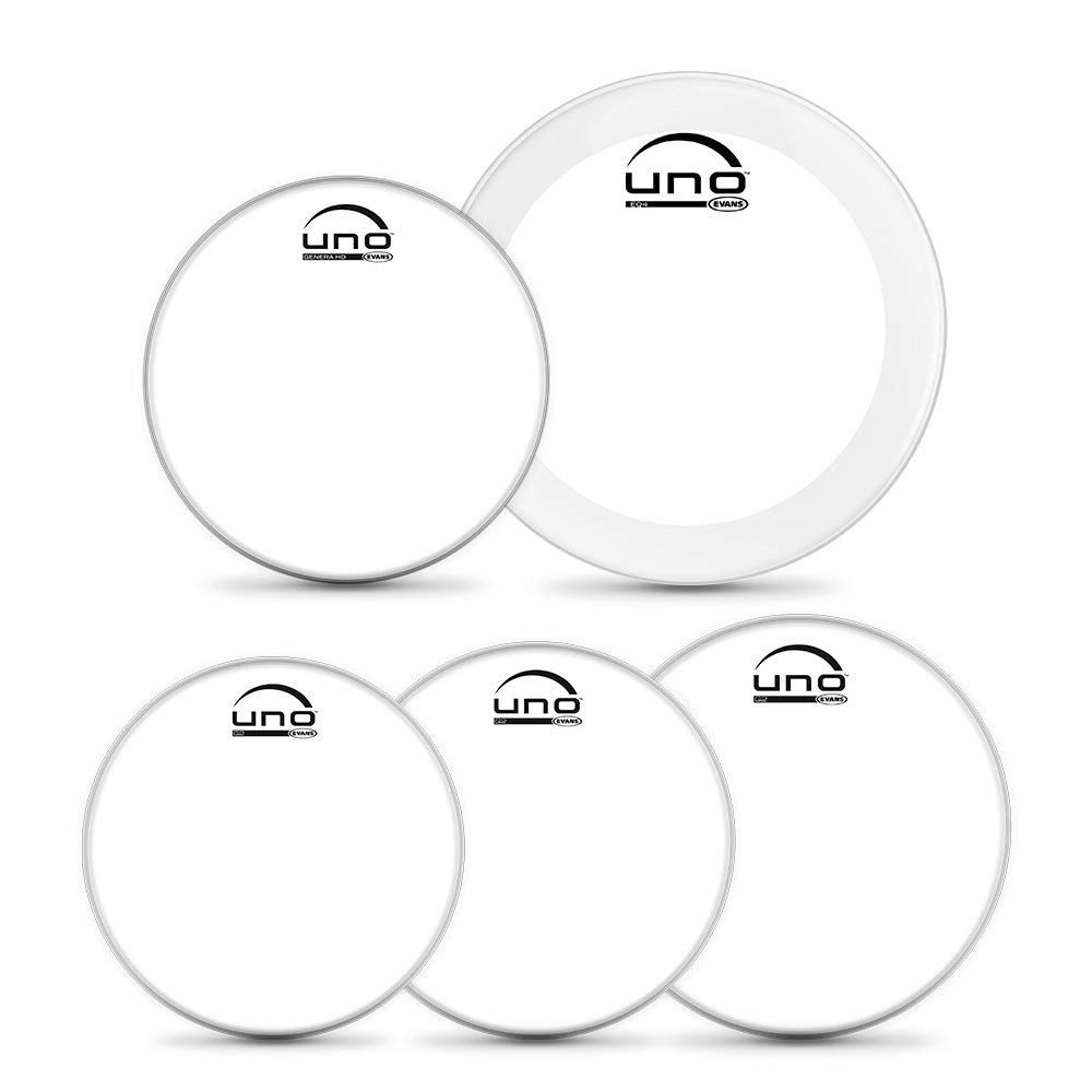 Evans UNO Standard Drum Head Set (UPG2CTS22)