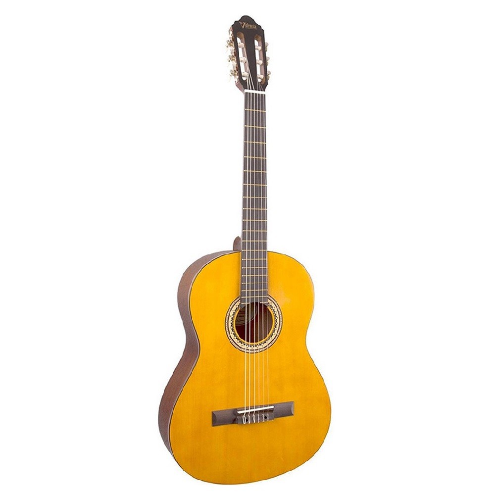 Valencia VC204H Series 200 Classical Guitar 4/4 Size (Natural)