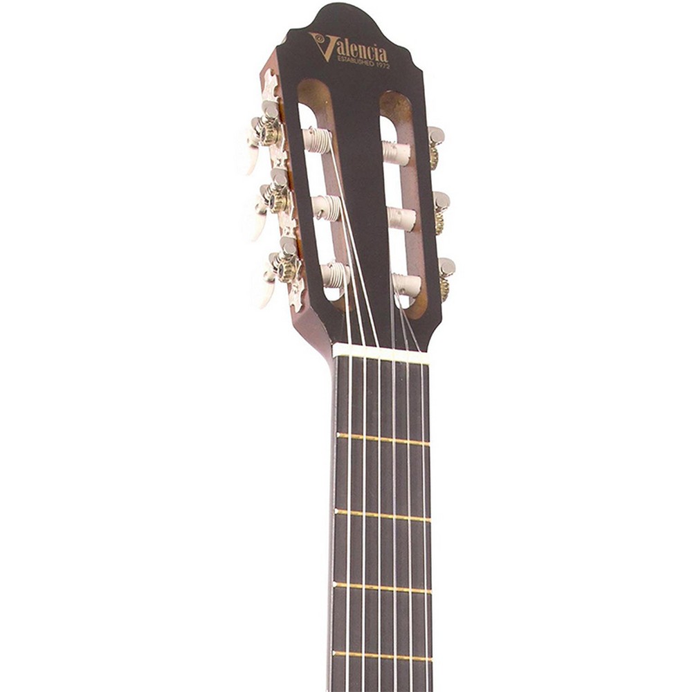Valencia VC204H Series 200 Classical Guitar 4/4 Size (Natural)