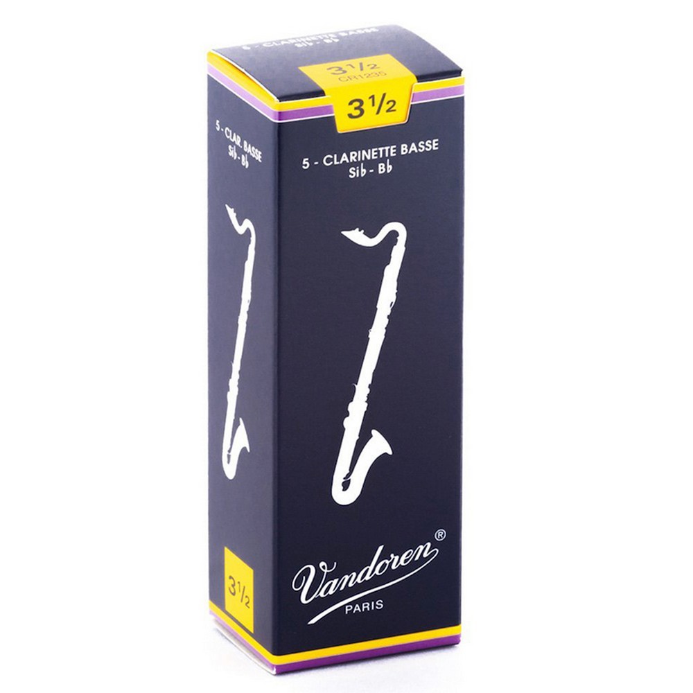 Vandoren CR1235 Clarinet Bass Reeds 3.5