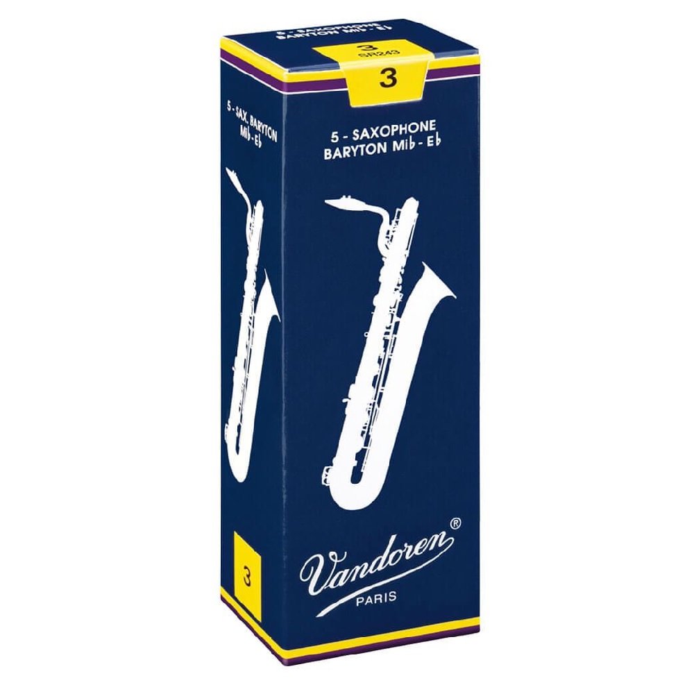 Vandoren SR242 Traditional Baritone Saxophone Reed (Strength 2.0)