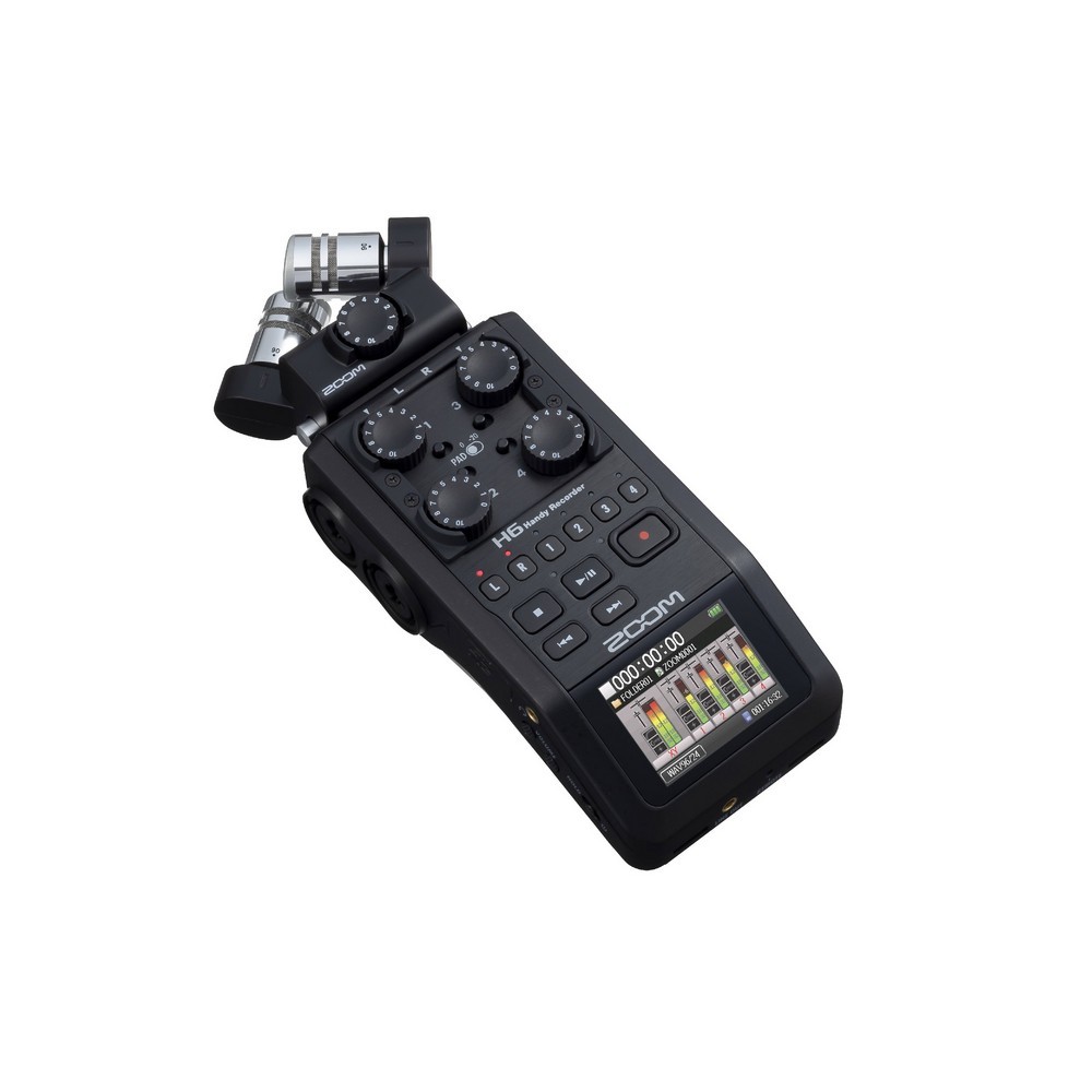 Zoom H6 Handy Recorder with Interchangeable Microphone System