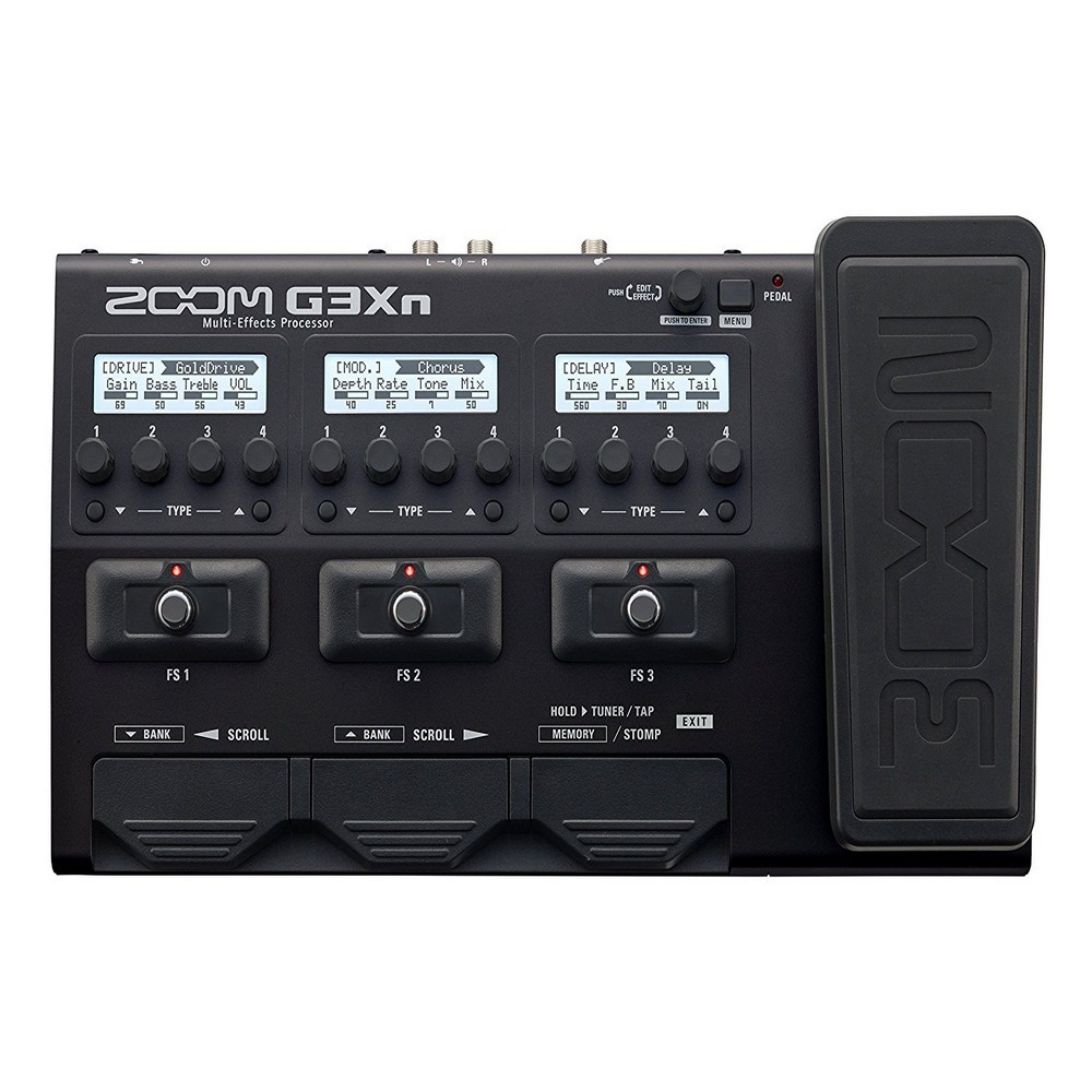 Zoom G3XN Multi-effects Processor with Expression Pedal