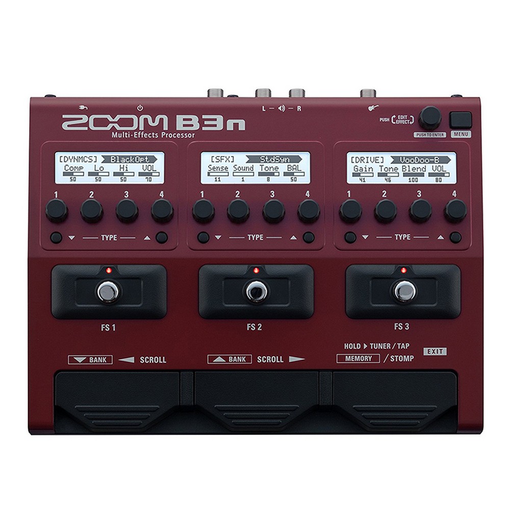 Zoom B3N Bass Multi Effects