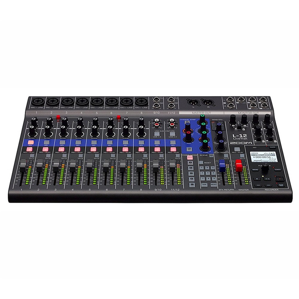 Zoom L-12 LiveTrak Digital Console Recorder