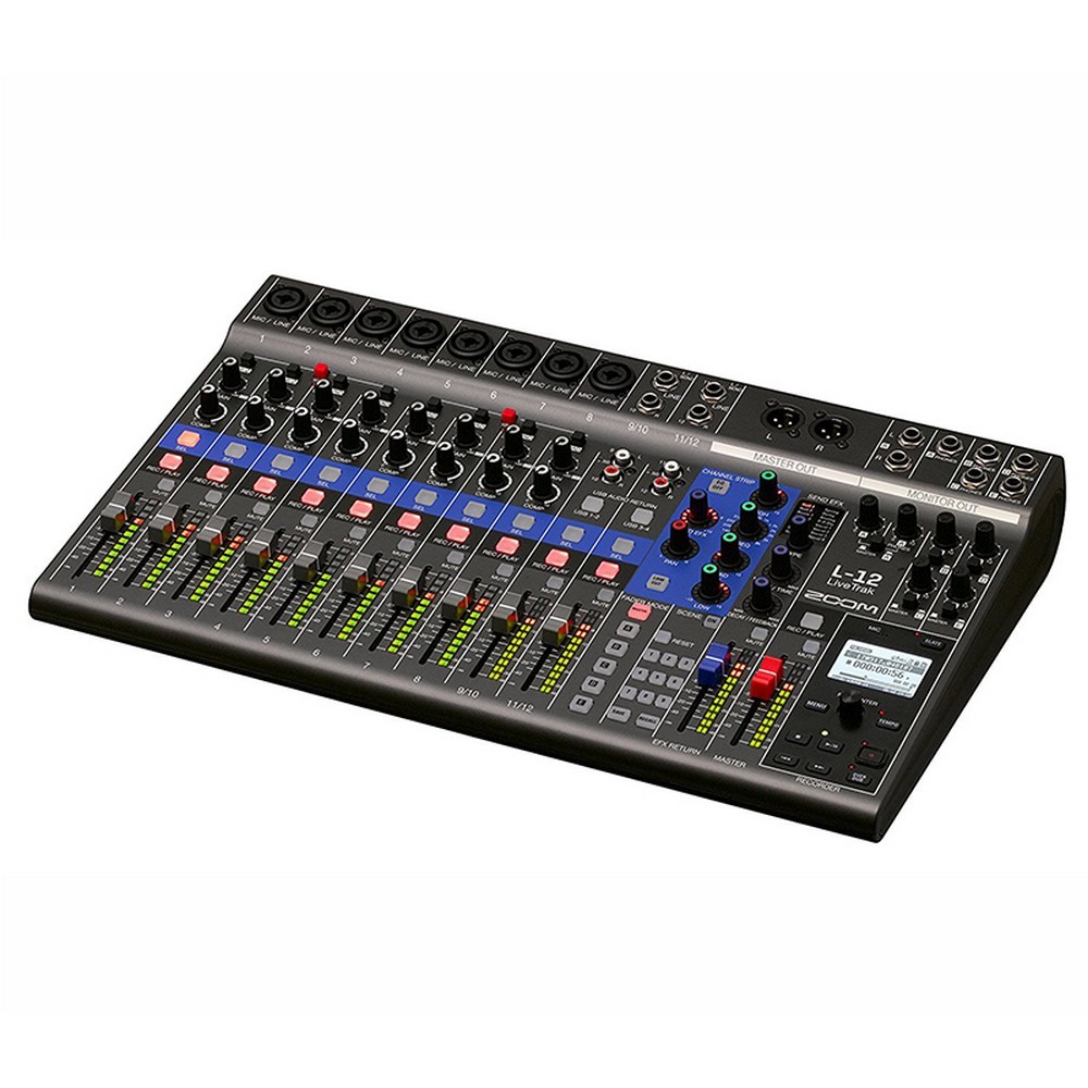 Zoom L-12 LiveTrak Digital Console Recorder