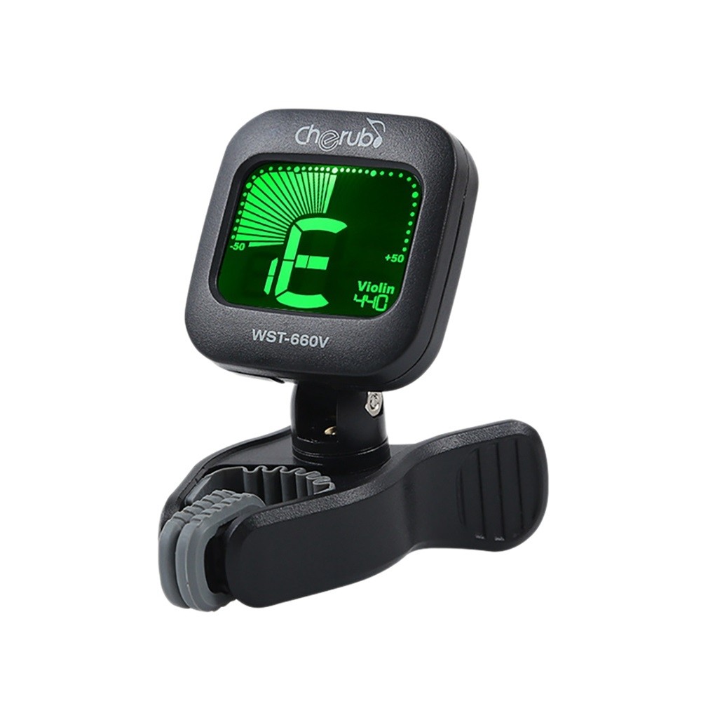 Cherub WST-660V Chromatic Tuner Clip On for Violin Tuner