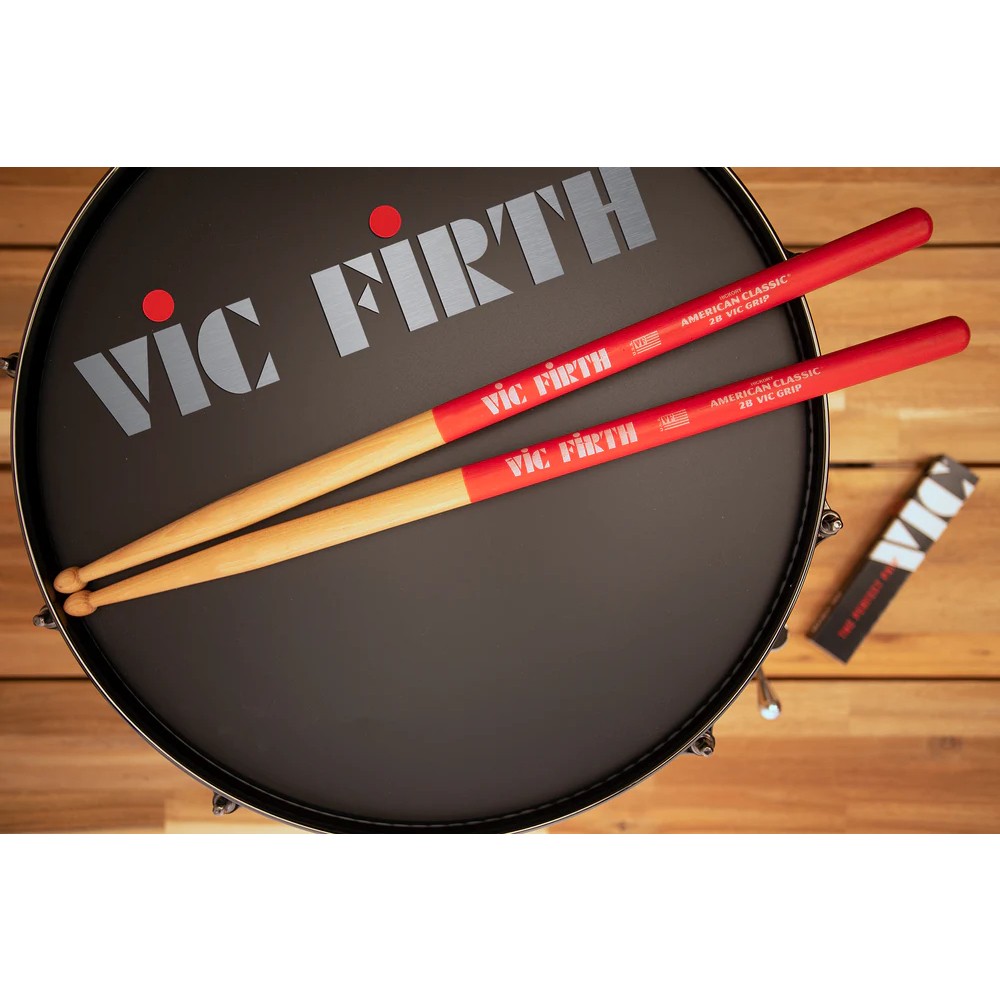 Vic Firth 2BVG American Classic Vic Grip 2B Drum Sticks