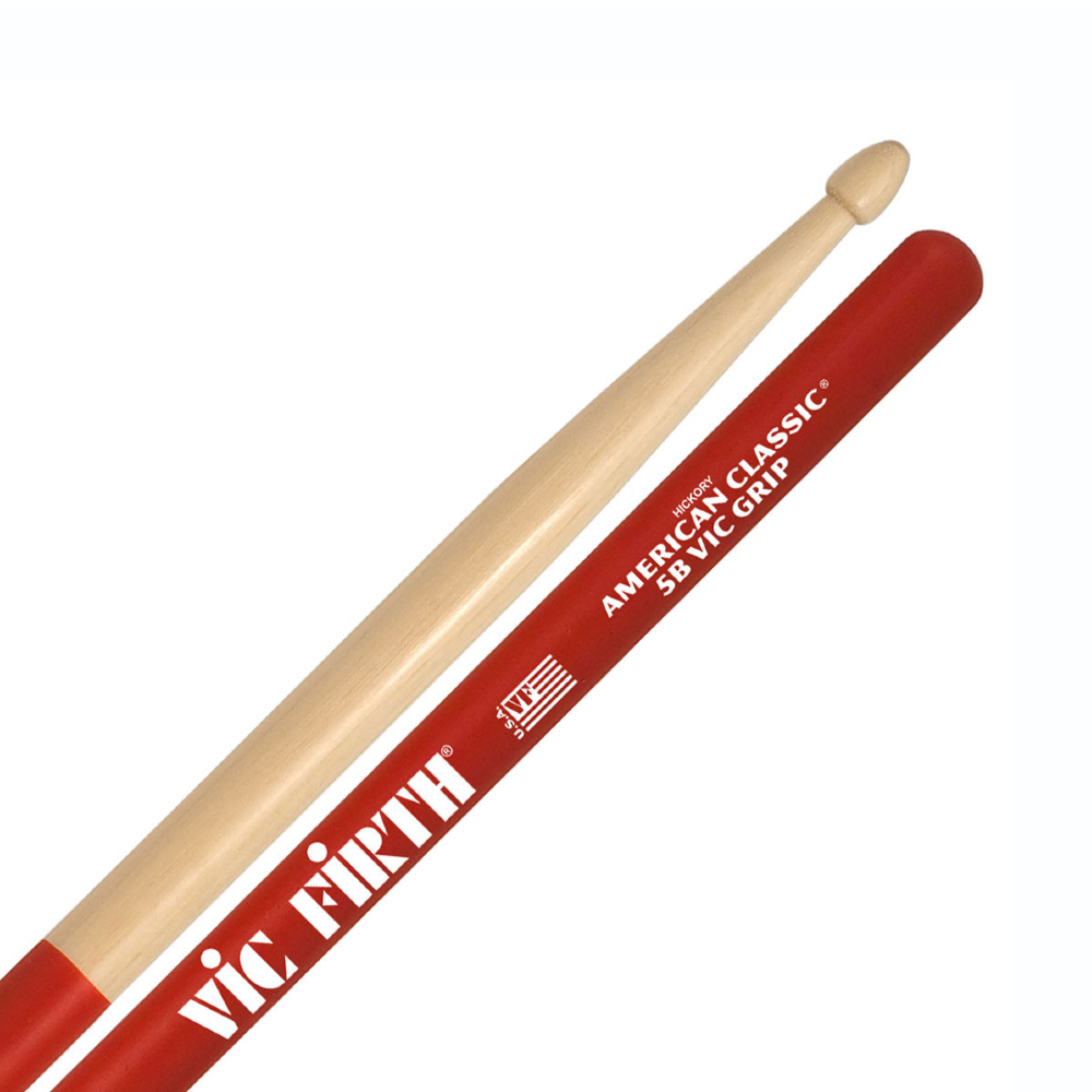 Vic Firth 5BVG American Classic Vic Grip 5B Drum Sticks