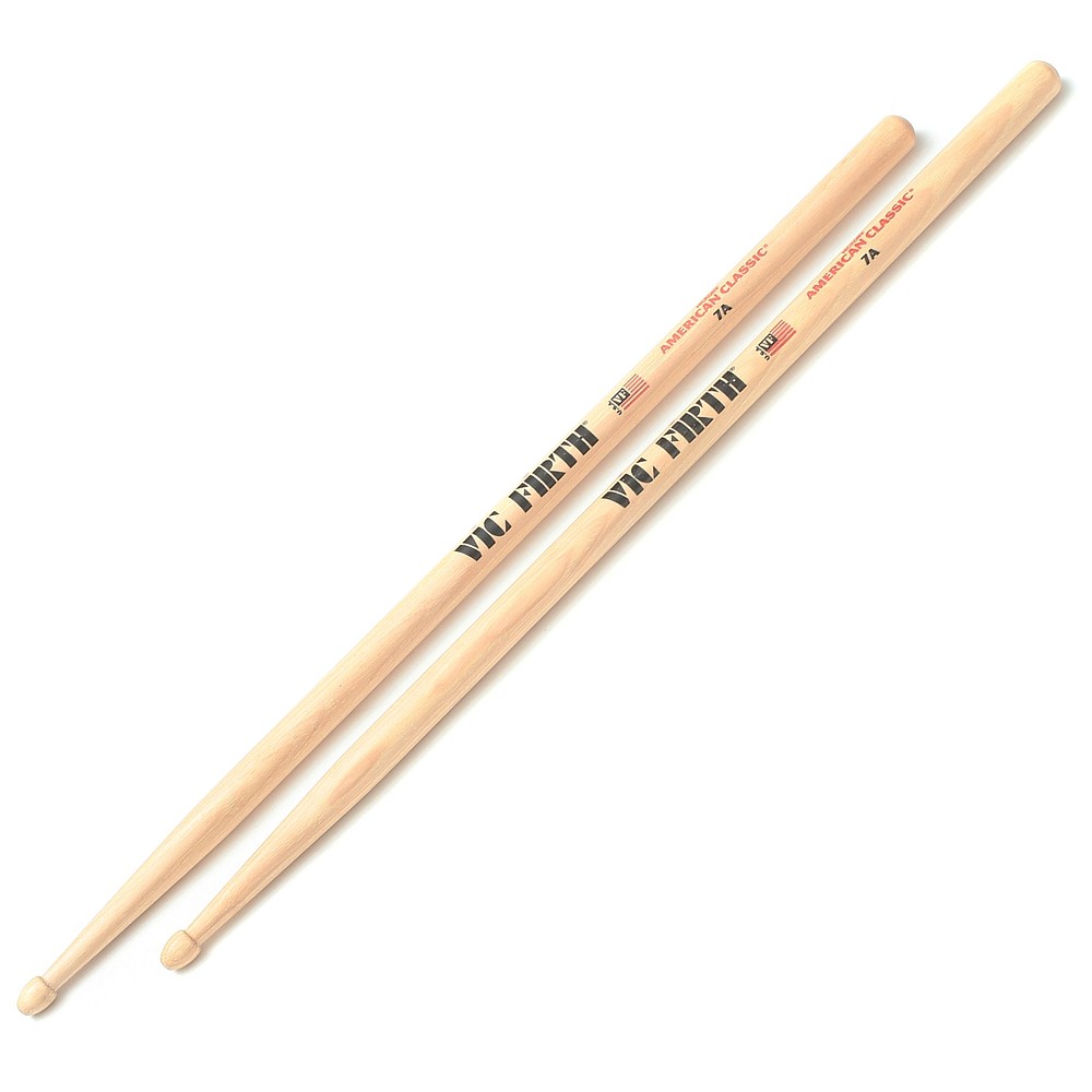 Vic Firth American Classic 7A Wood Tip Drumsticks