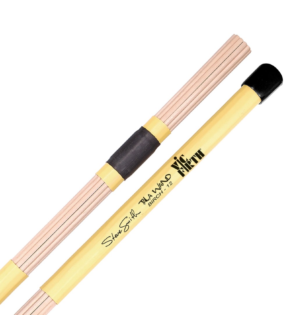 Vic Firth TW12 Steve Smith Birch Tala Wand Signature Bundle Sticks