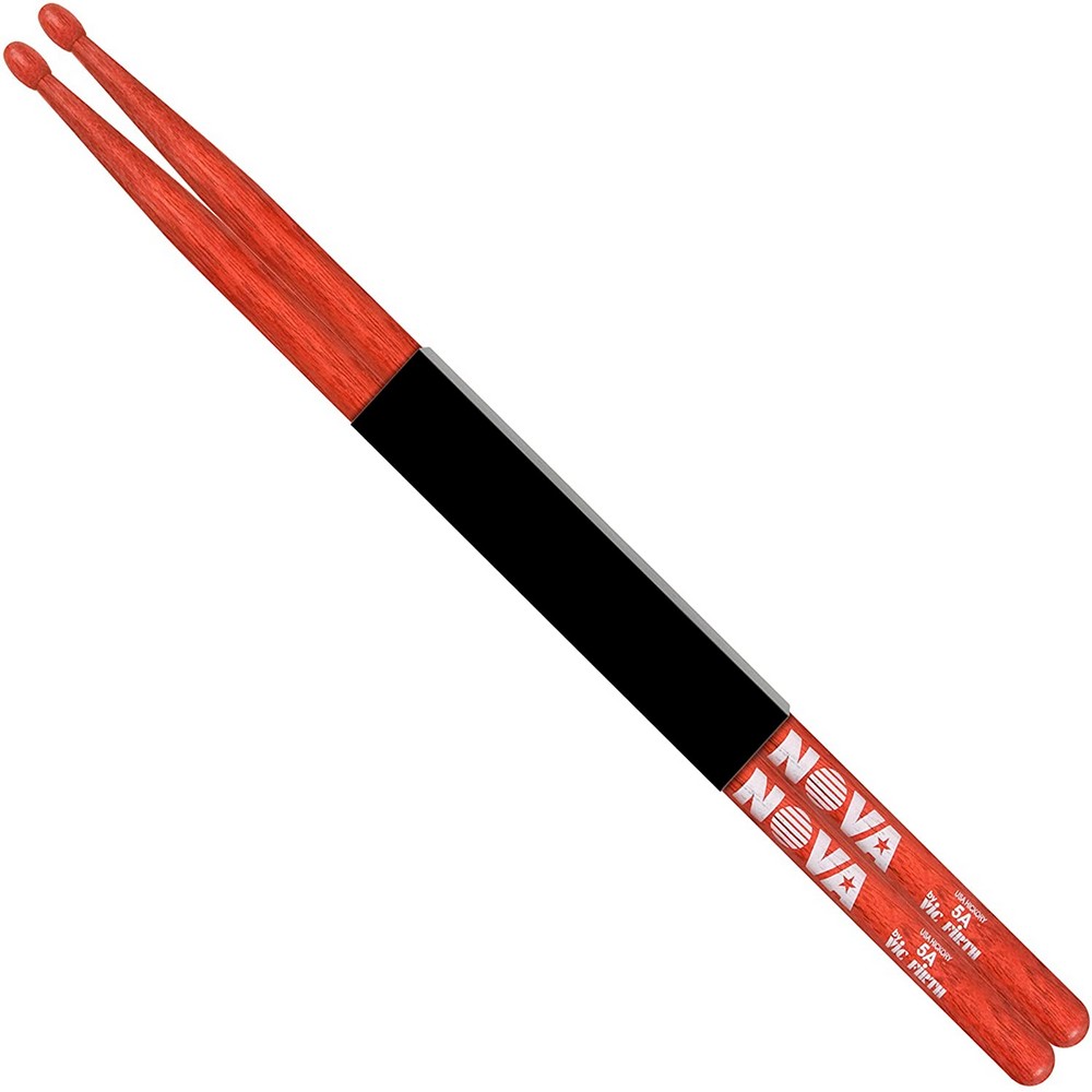 Vic Firth N5AR Nova Series 5A Drum Sticks (Red)