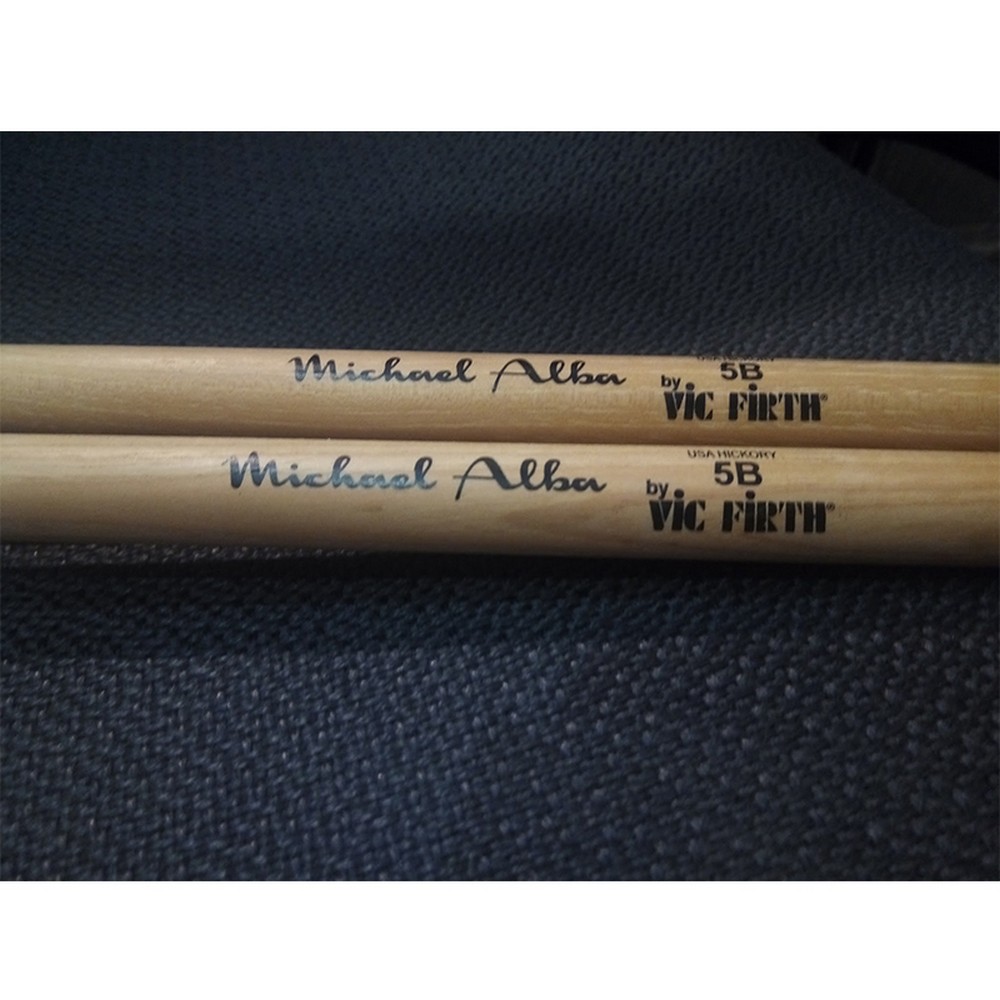 Vic Firth N5B-MADP Michael Alba Signature Hickory 5B Drum Sticks