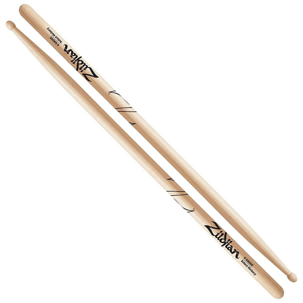 Zildjian Gauge Series Drumsticks - 6 Gauge - ZHS6