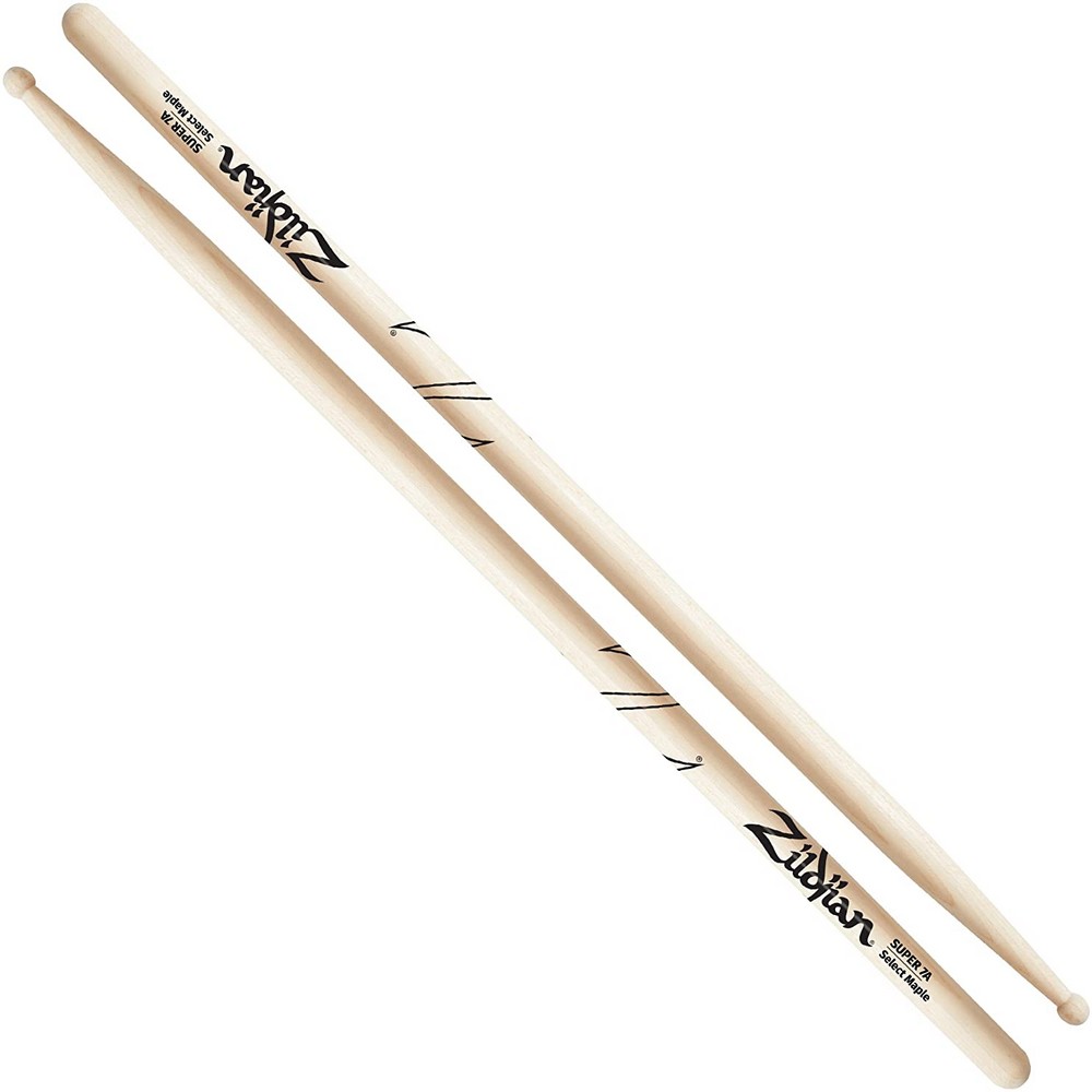 Zildjian Super 7A Maple Drum Sticks - ZS7AM