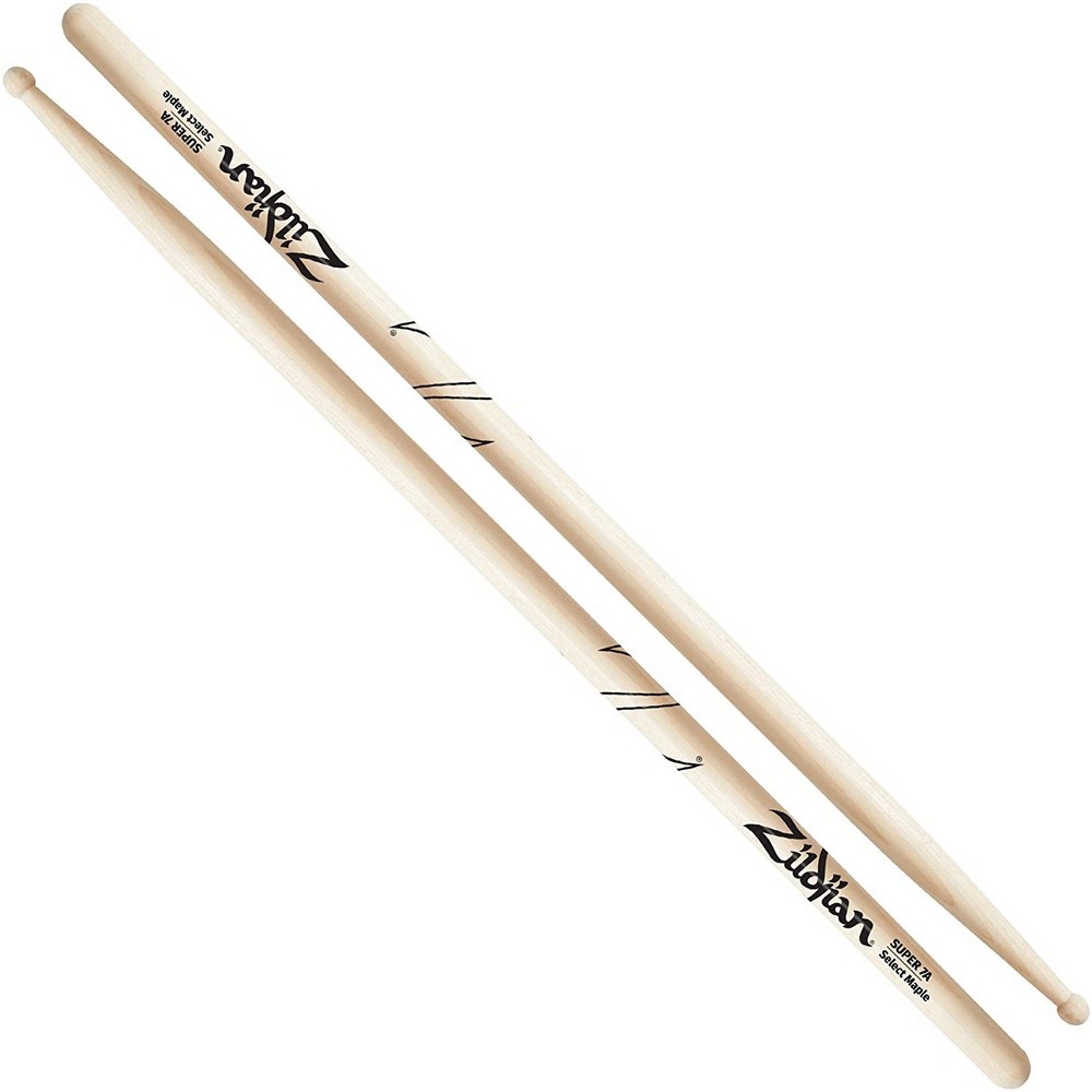 Zildjian Super 7A Maple Drum Sticks - ZS7AM