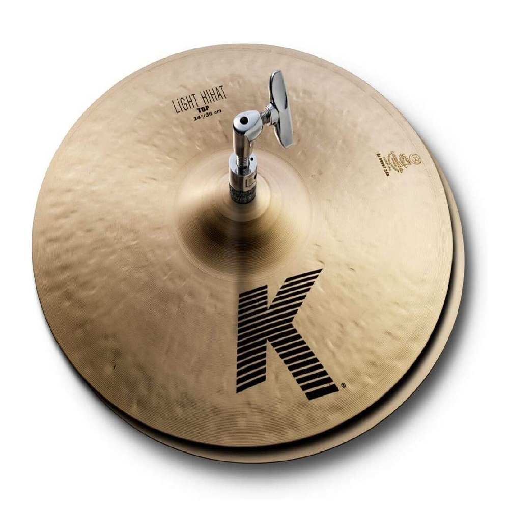 Zildjian 14 inch K Light Hi-hat Cymbals - K0812