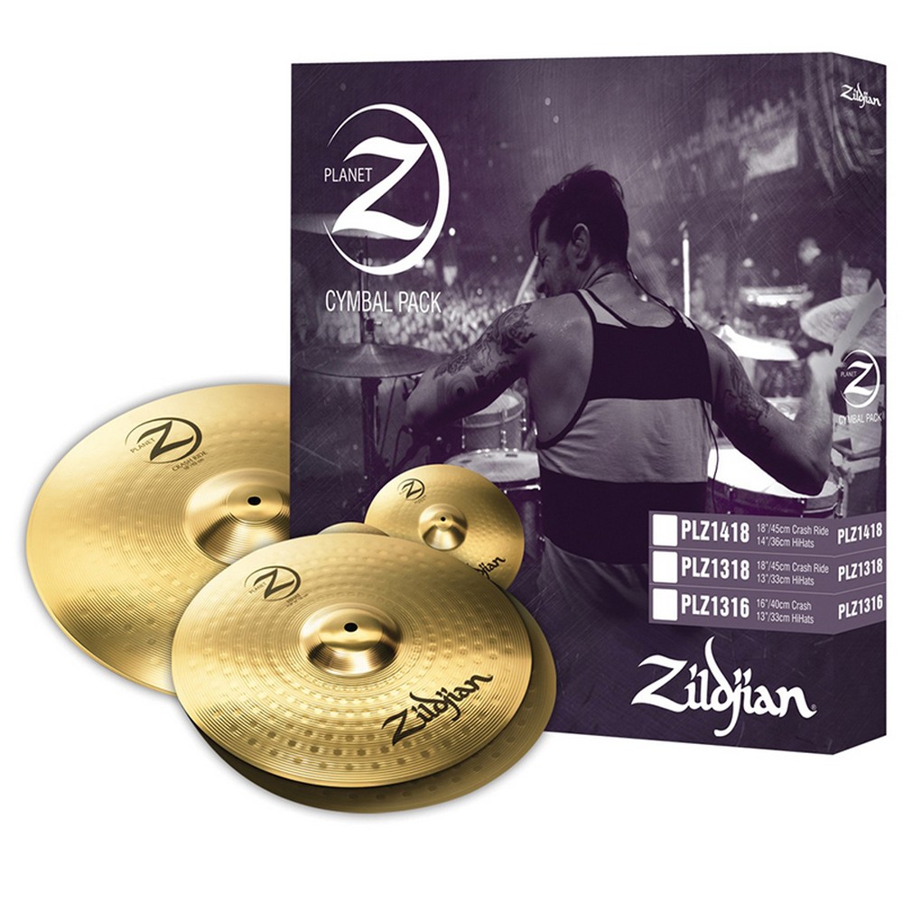 Zildjian Planet Z 3 Pro Pack Cymbals - PLZ1418 