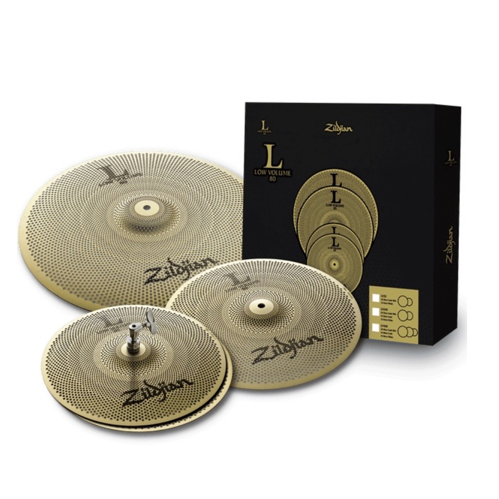 Zildjian L80 Series LV348 Low Volume Cymbal Box Set