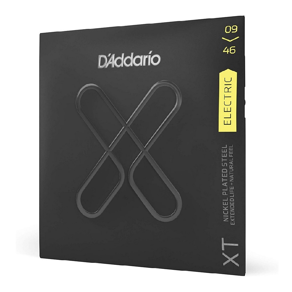D'Addario XT Nickel Plated Steel Super Light Top/Regular Bottom (09-46) Electric Guitar Strings
