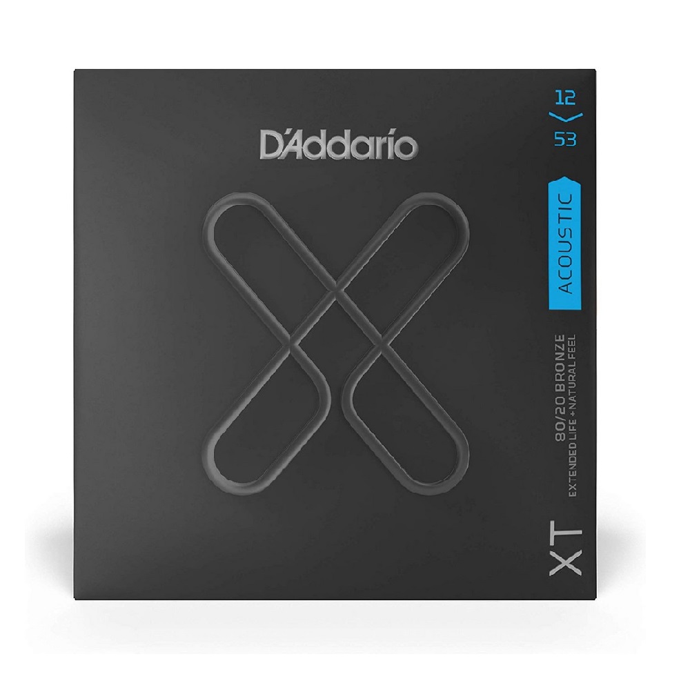 D'Addario XT 80/20 (XTABR1253) Bronze Acoustic Guitar Strings