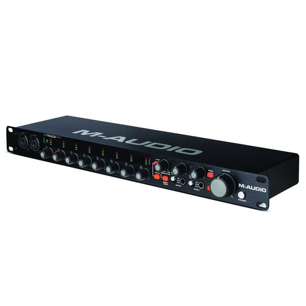 M-Track Eight High-Resolution USB 2.0 Audio Interface with Octane Preamp Technology