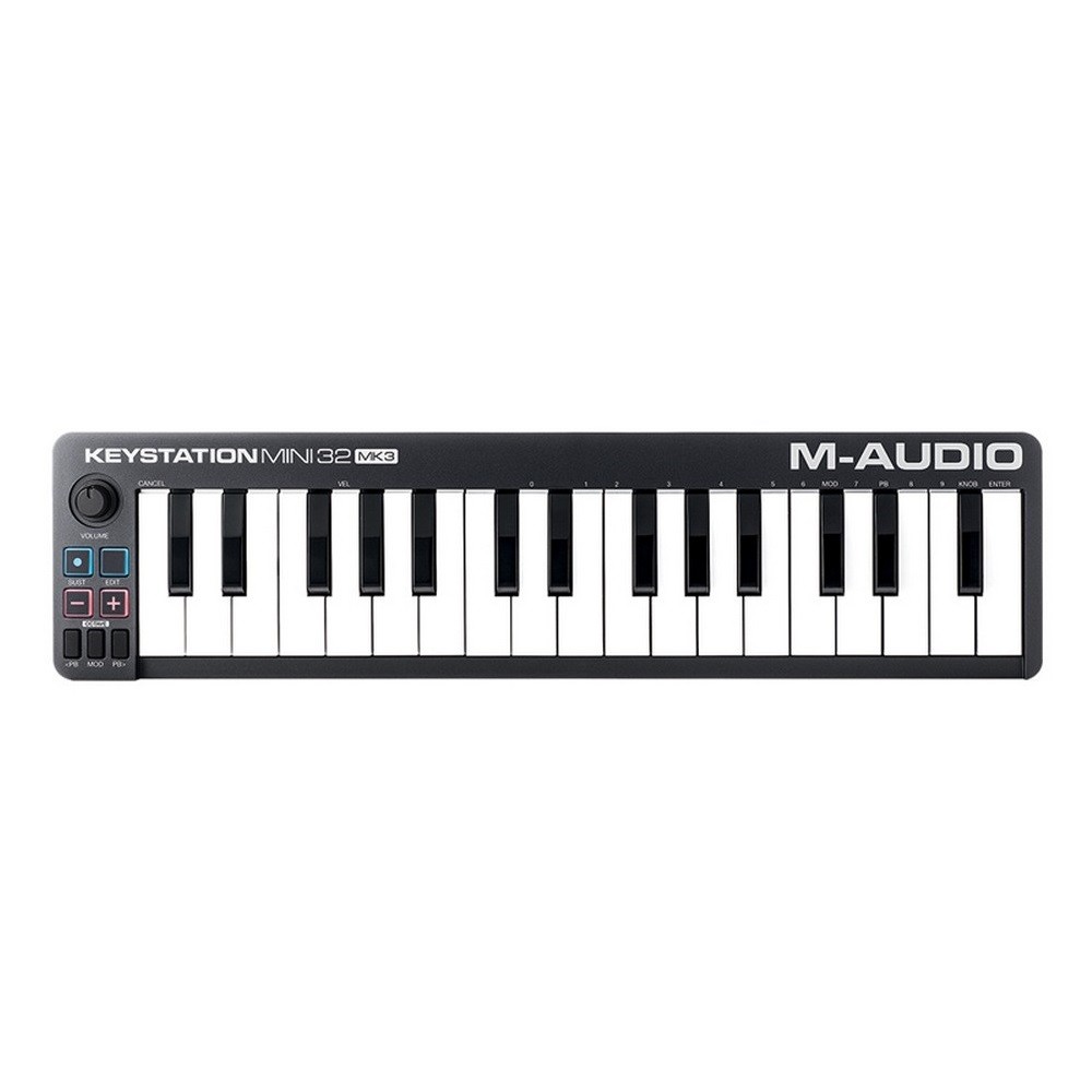 M-Audio Keystation Mini 32 MK3 Portable Mini-USB MIDI Keyboard Controller