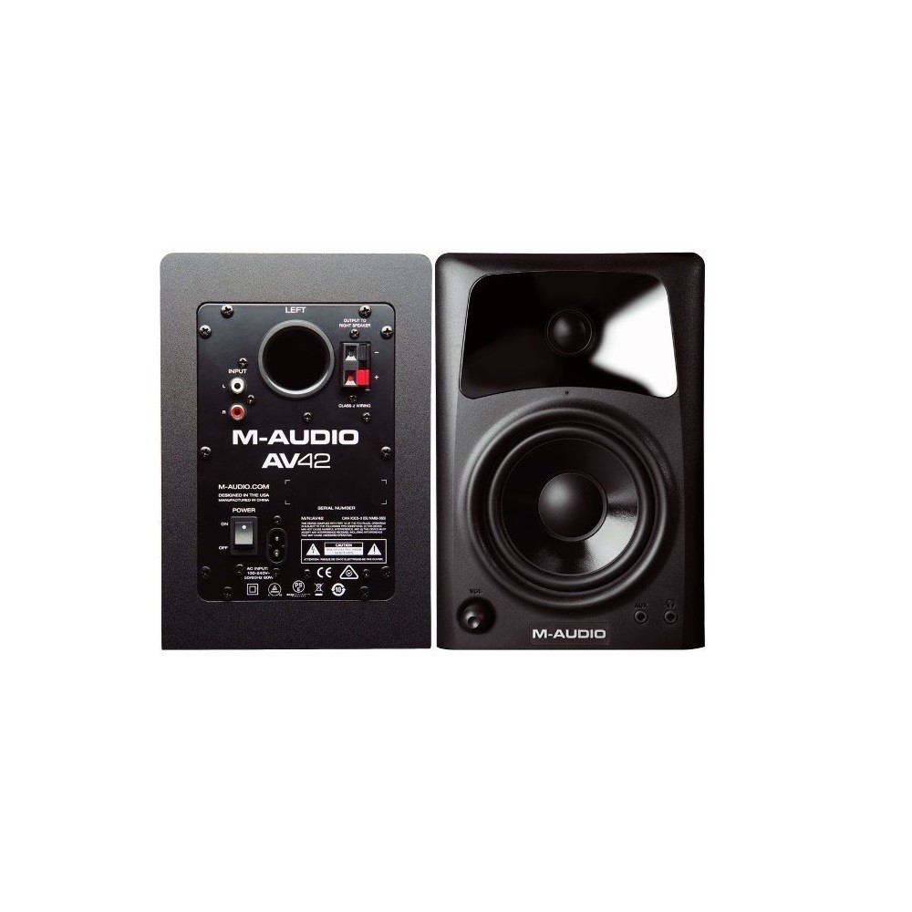 M-Audio AV42 Studio Monitors 20-Watts with 4-Inch Woofer (Pair)