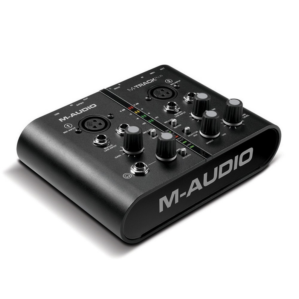 M-Audio M-Track Plus USB Audio/MIDI Interface