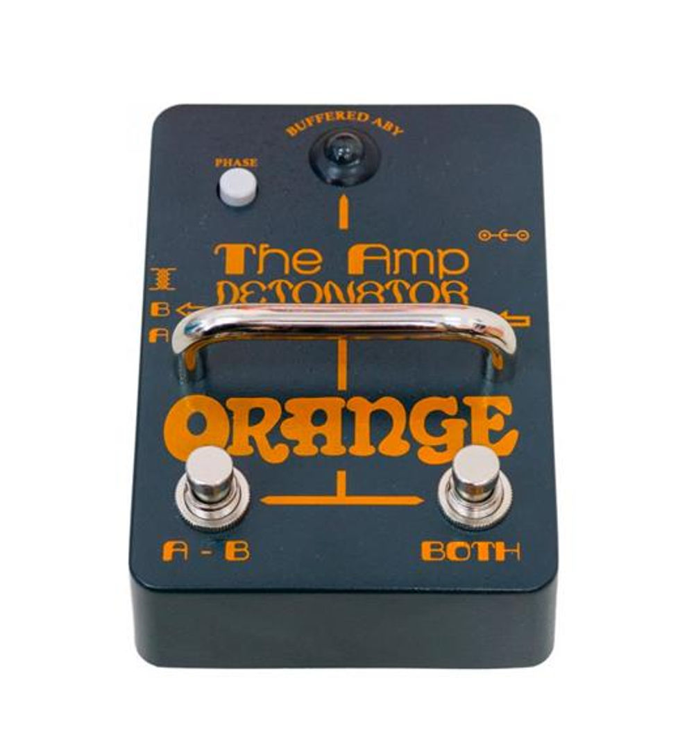 Orange Amp Detonator Buffered ABY Guitar Effects Pedal